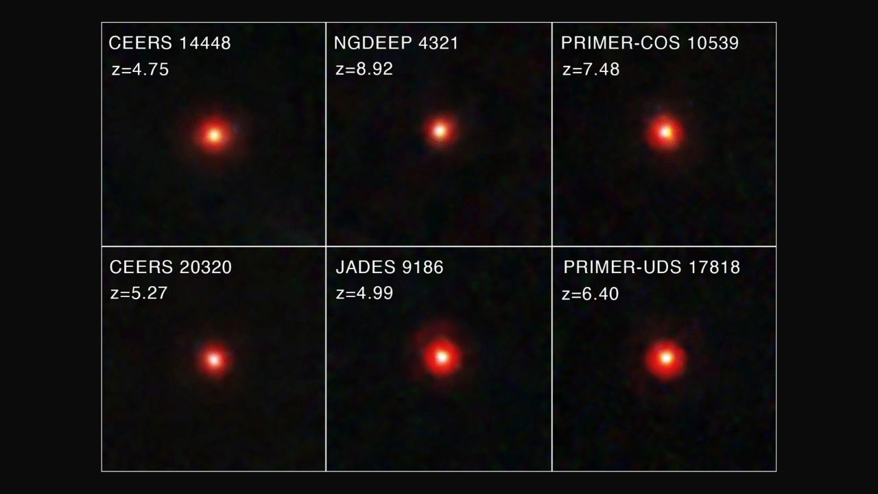 Webb Telescope Uncovers Hidden Active Galactic Nuclei