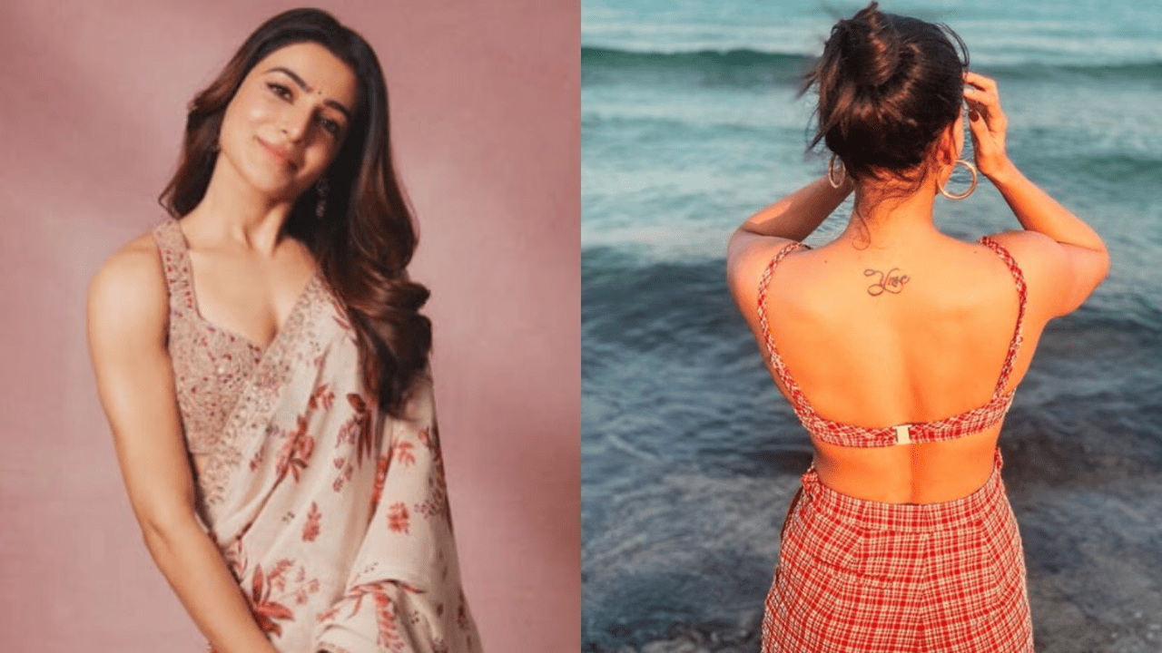 Did Samantha Ruth Prabhu remove her tattoo with Naga Chaitanya link 4 years after divorce? Fans are convinced